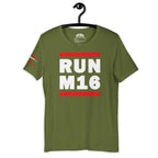 Rifle RUN M16 Unisex t-shirt