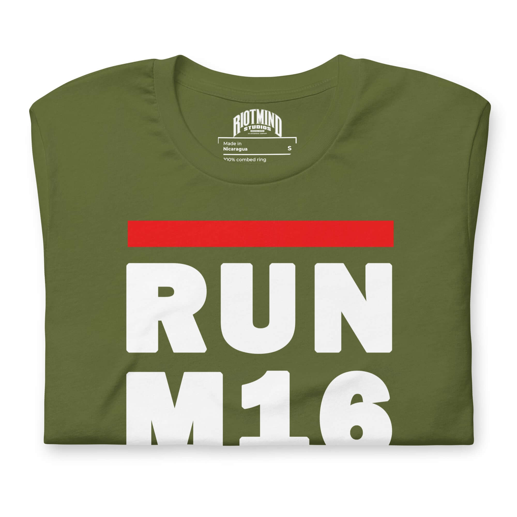 Rifle RUN M16 Unisex t-shirt