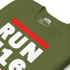 Rifle RUN M16 Unisex t-shirt