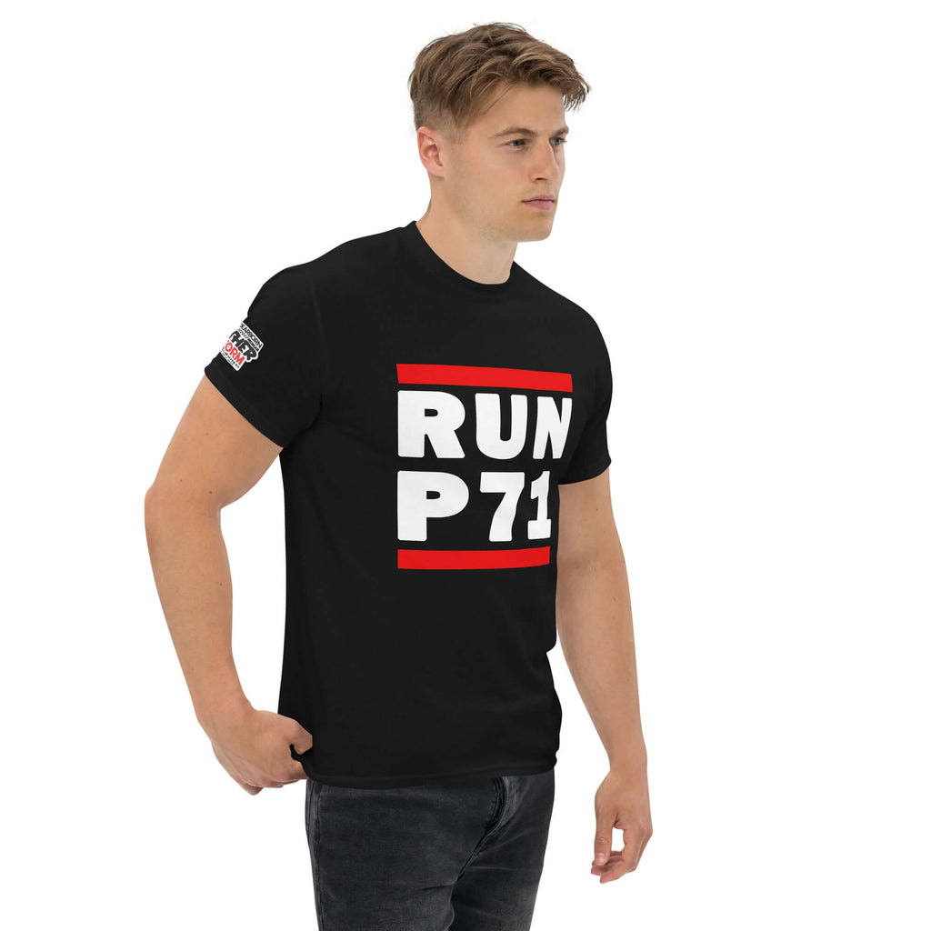 Panther Platform RUN P71 Unisex t-shirt Product mockup