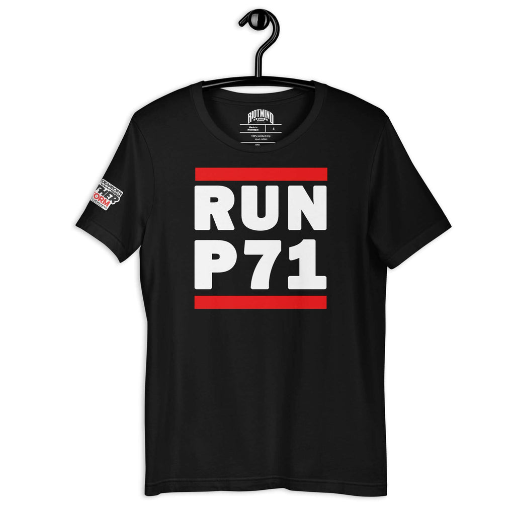 Panther Platform RUN P71 Unisex t-shirt Product mockup