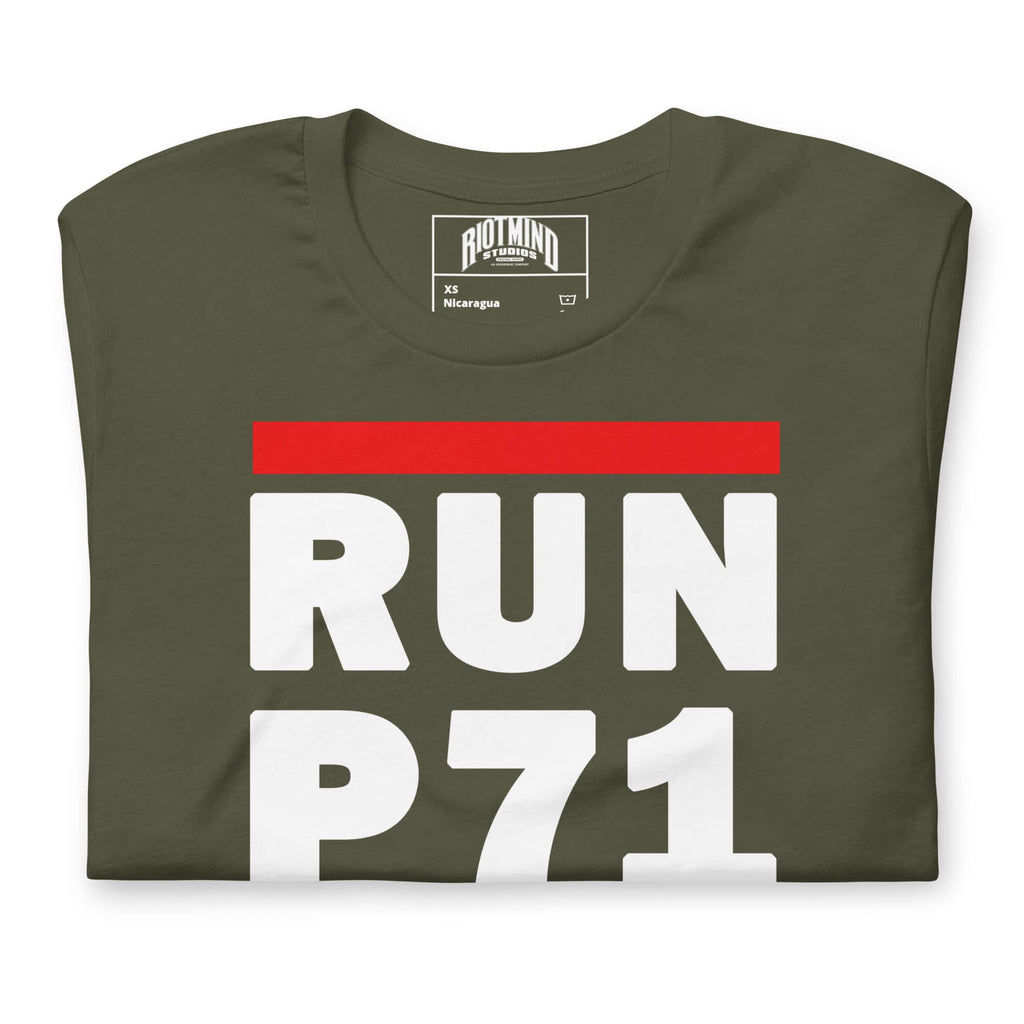 Panther Platform RUN P71 Unisex t-shirt Product mockup