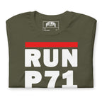 Panther Platform RUN P71 Unisex t-shirt Product mockup