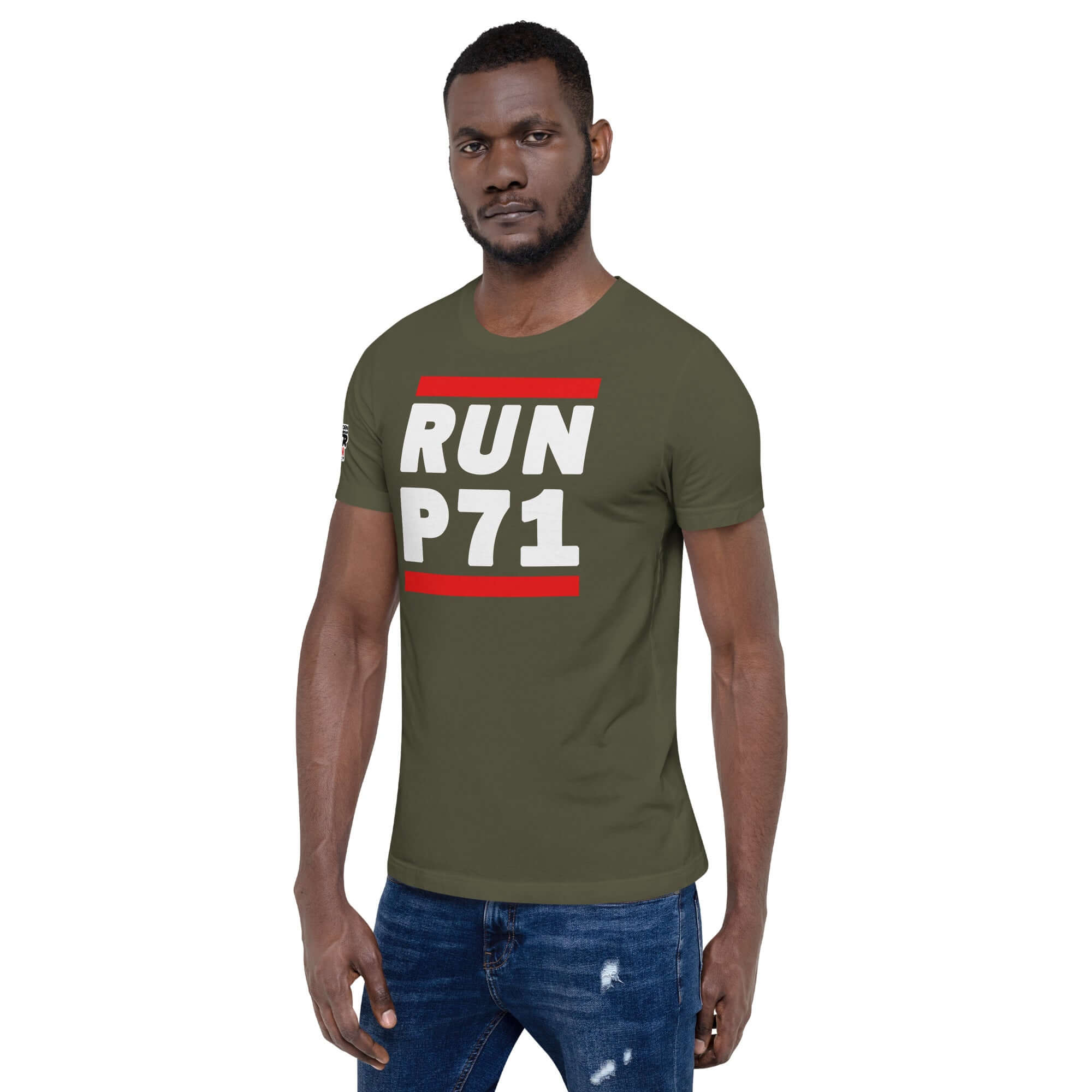 Panther Platform RUN P71 Unisex t-shirt Product mockup