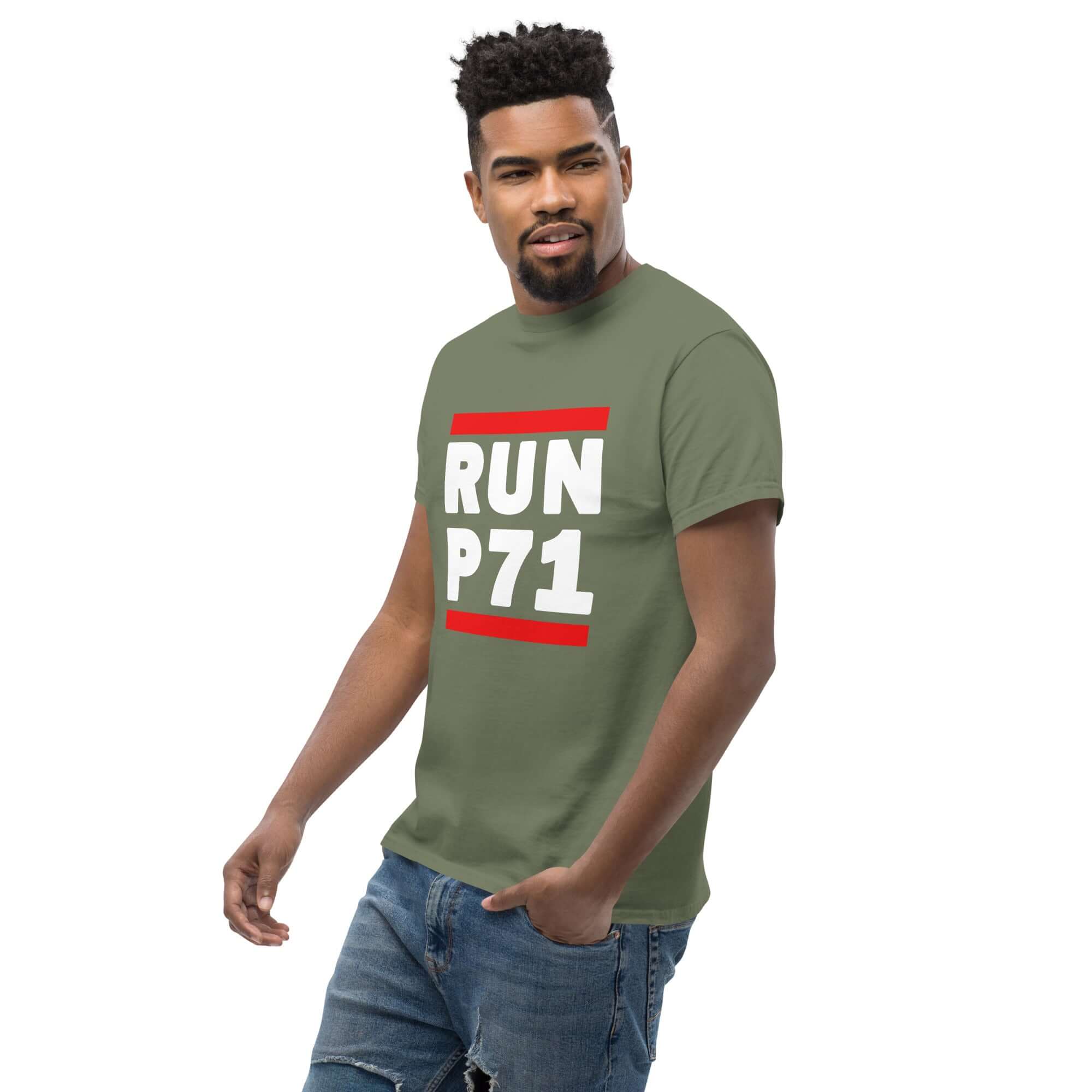 Panther Platform RUN P71 Unisex t-shirt Product mockup