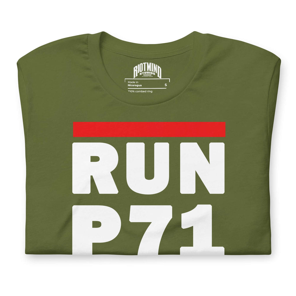 Panther Platform RUN P71 Unisex t-shirt Product mockup
