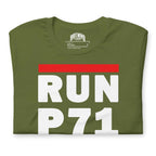 Panther Platform RUN P71 Unisex t-shirt Product mockup