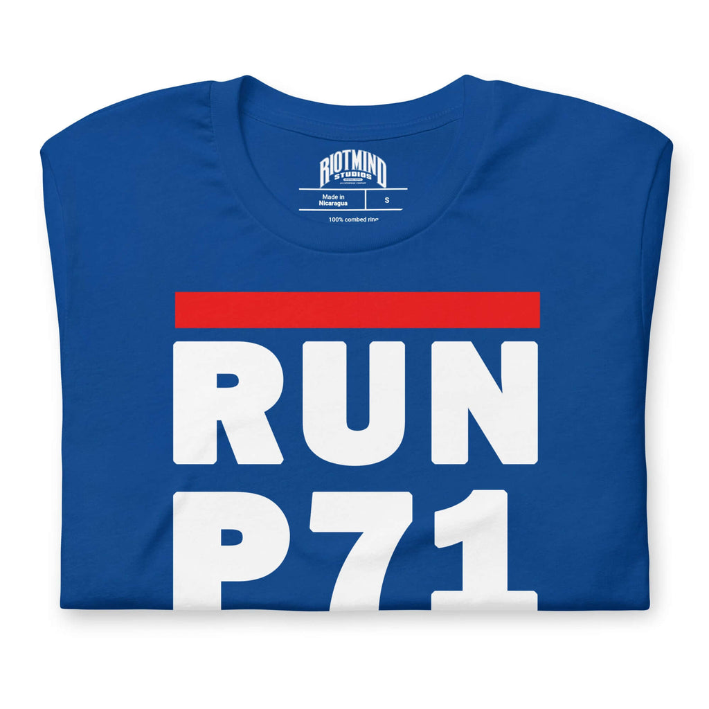 Panther Platform RUN P71 Unisex t-shirt Product mockup