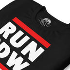 Personal Defense RUN PDW Unisex t-shirt Product mockup
