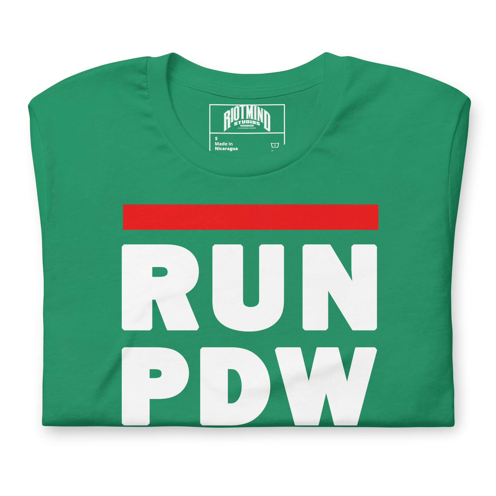 Personal Defense RUN PDW Unisex t-shirt Product mockup