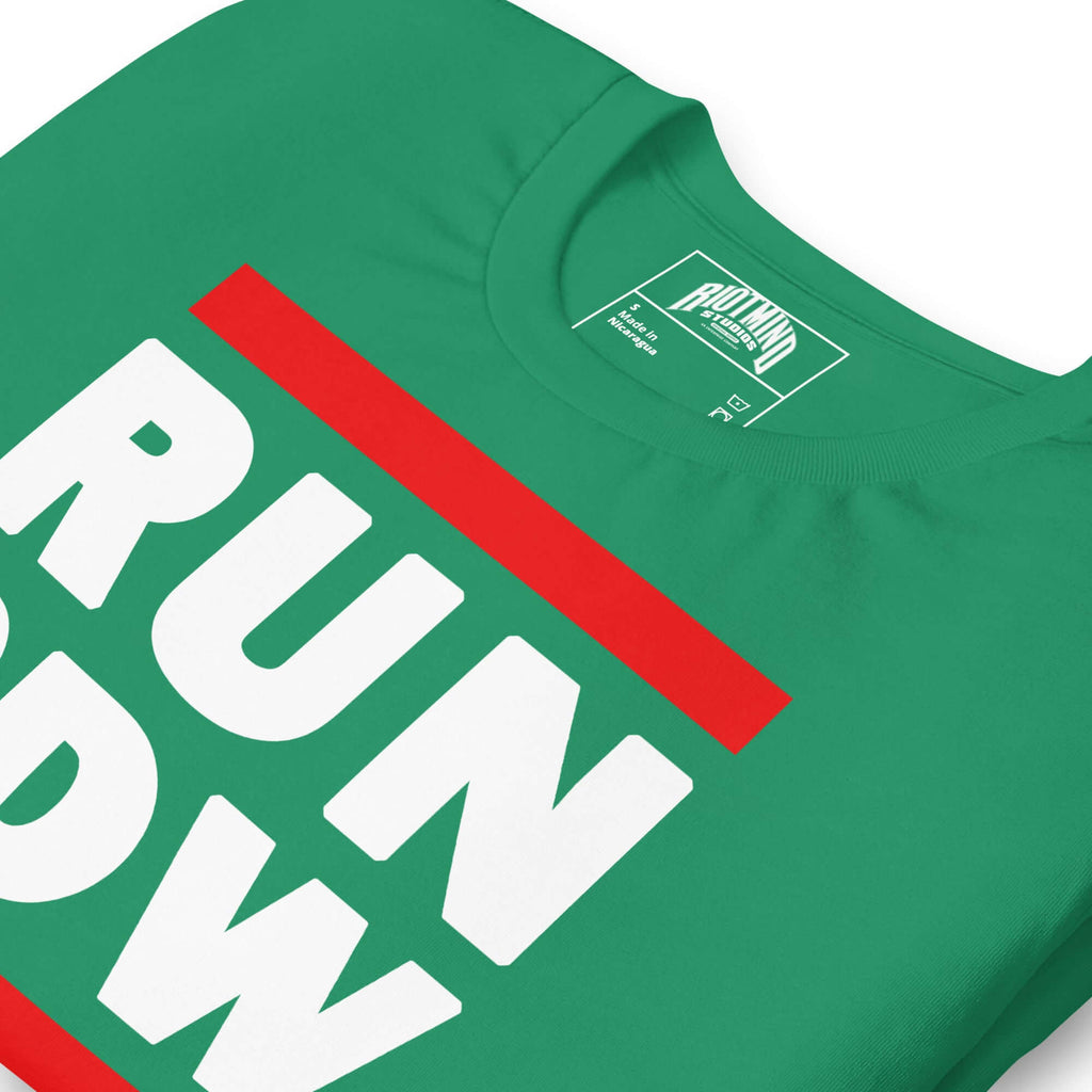 Personal Defense RUN PDW Unisex t-shirt Product mockup
