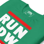 Personal Defense RUN PDW Unisex t-shirt Product mockup