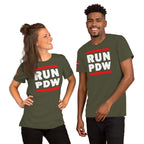 Personal Defense RUN PDW Unisex t-shirt Product mockup