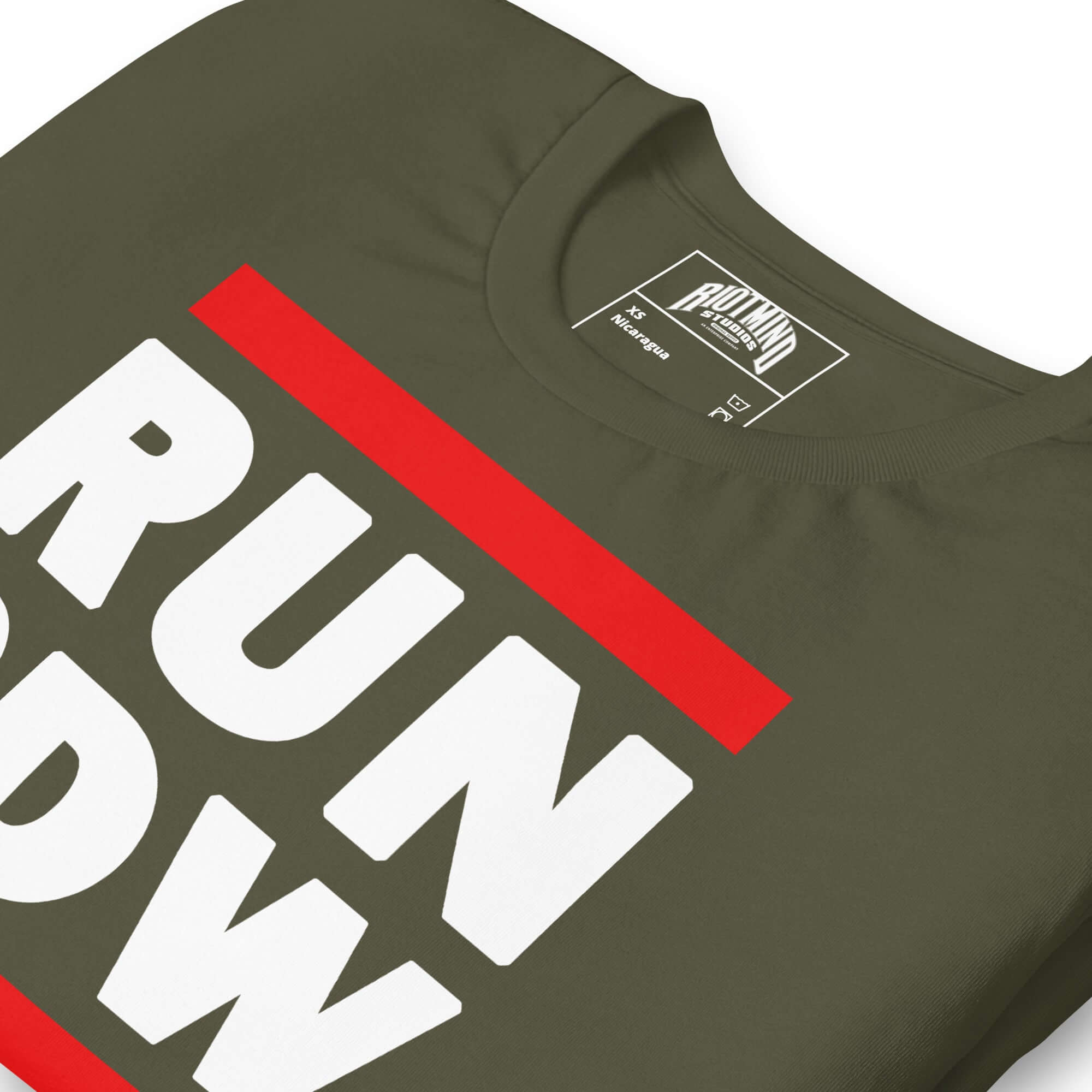 Personal Defense RUN PDW Unisex t-shirt Product mockup