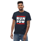 Personal Defense RUN PDW Unisex t-shirt Product mockup