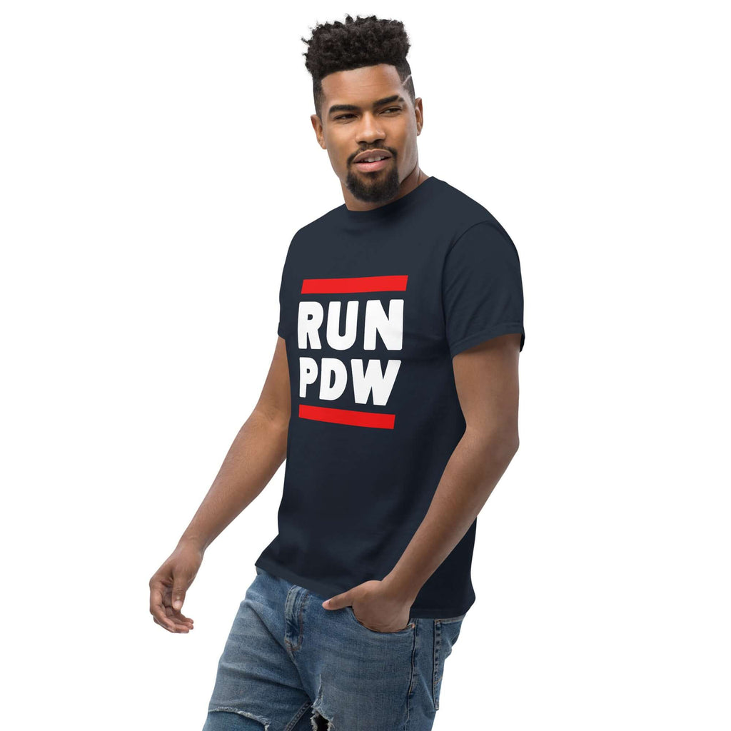 Personal Defense RUN PDW Unisex t-shirt Product mockup