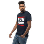 Personal Defense RUN PDW Unisex t-shirt Product mockup