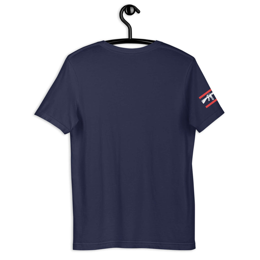 Personal Defense RUN PDW Unisex t-shirt Product mockup