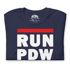 Personal Defense RUN PDW Unisex t-shirt Product mockup