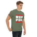 Personal Defense RUN PDW Unisex t-shirt Product mockup