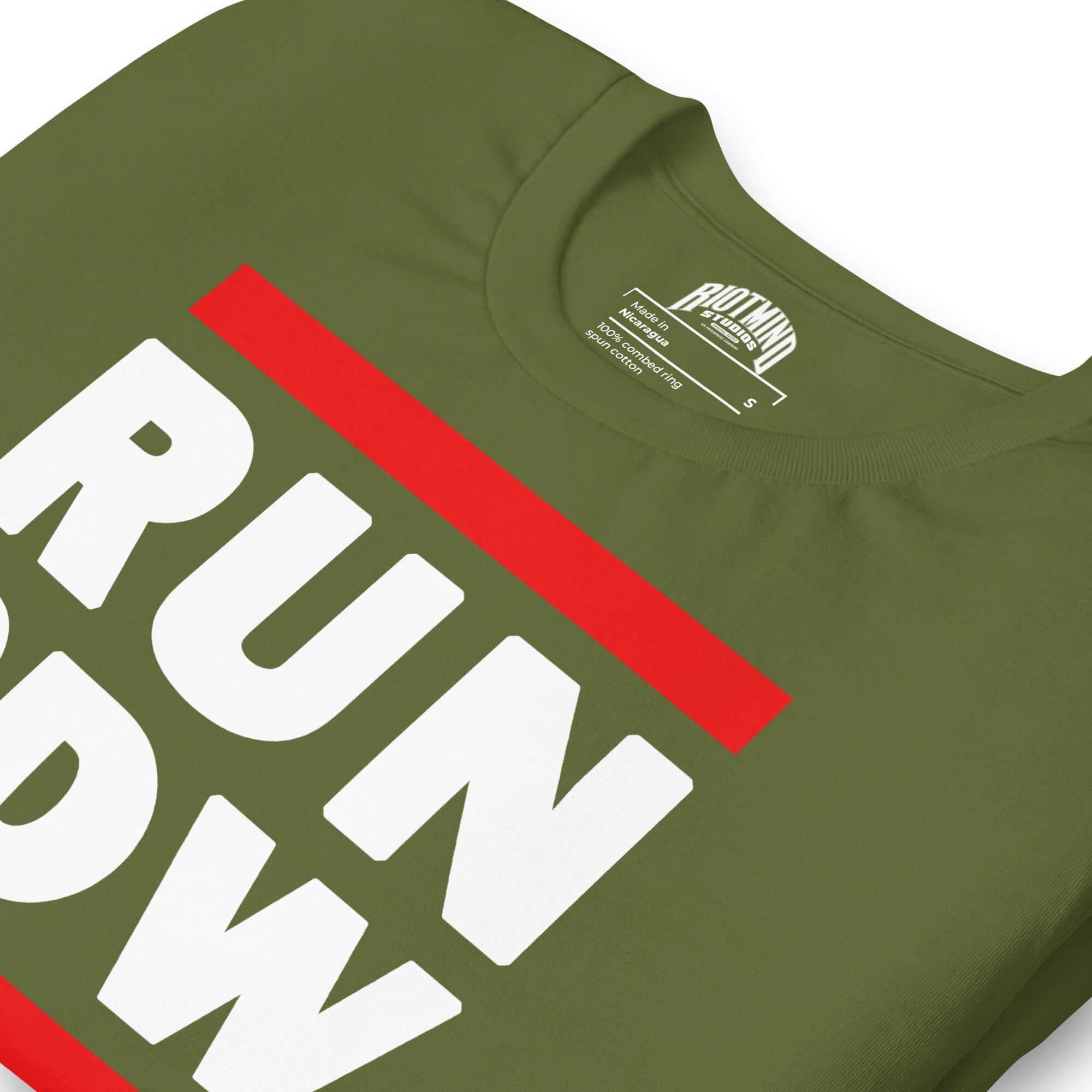 Personal Defense RUN PDW Unisex t-shirt Product mockup