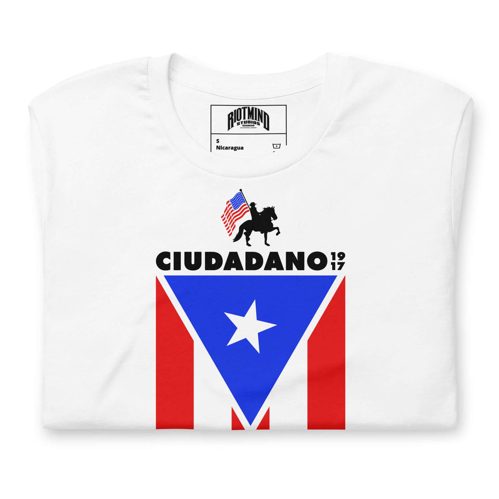 Taino Ciudadano Unisex t-shirt product mockup
