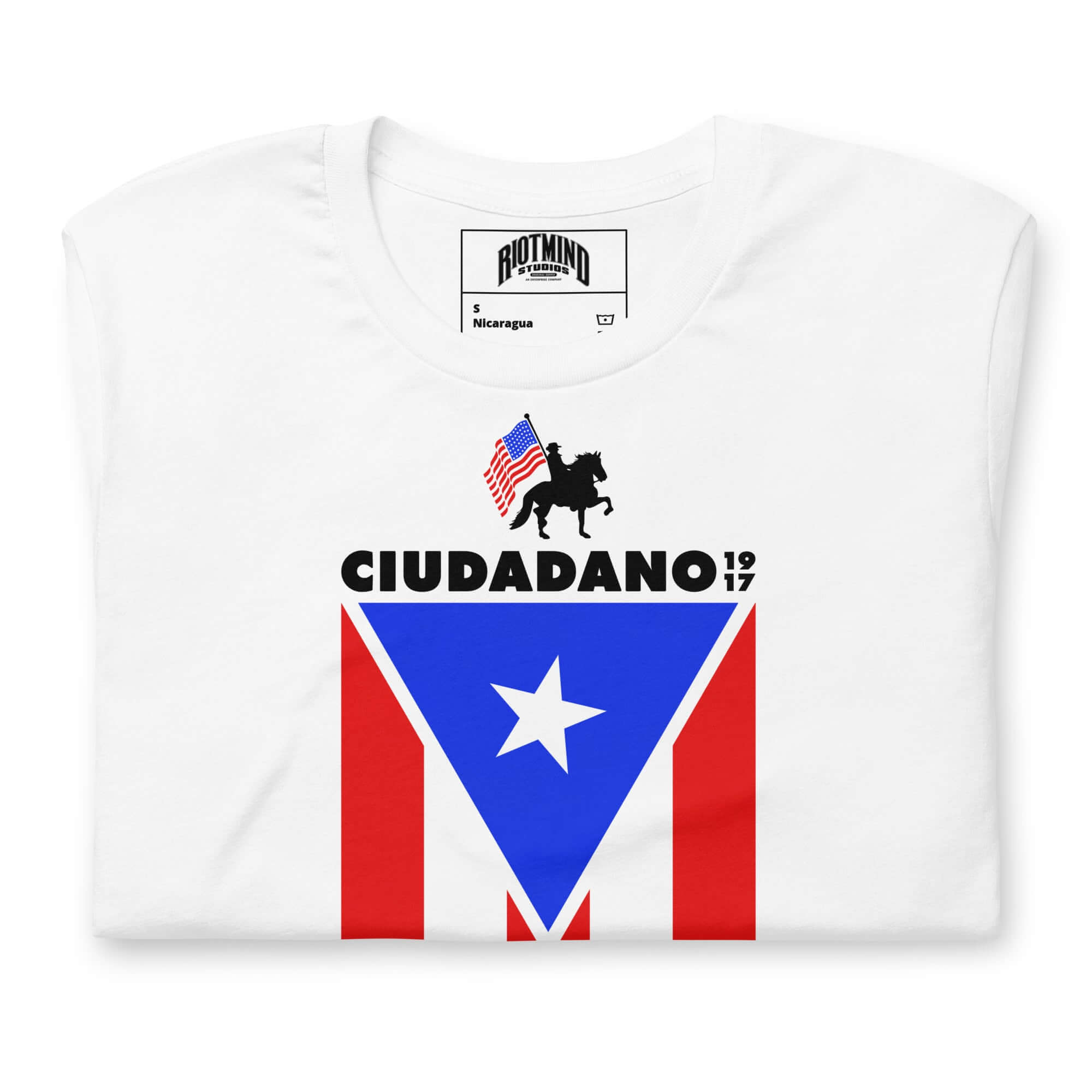 Taino Ciudadano Unisex t-shirt product mockup