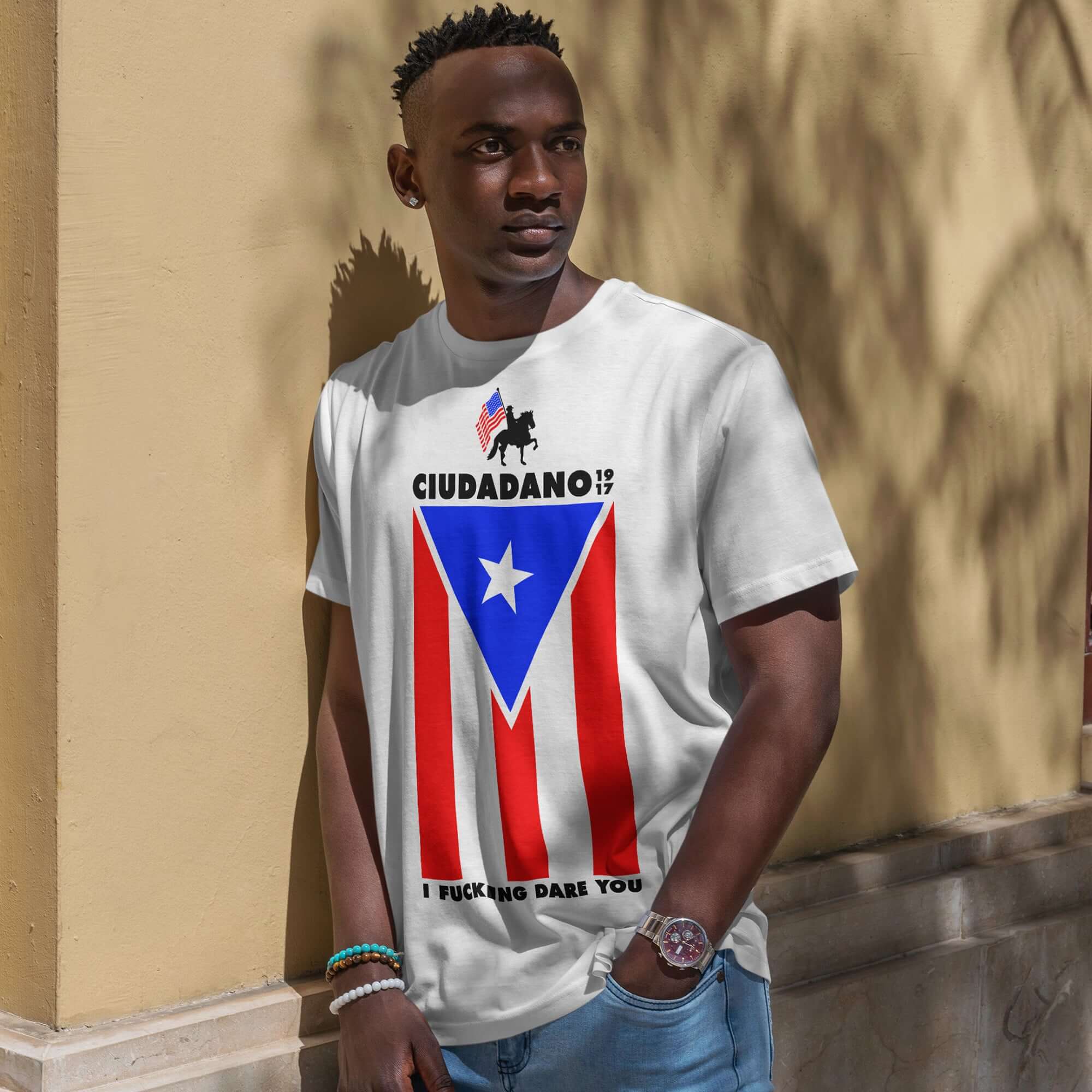 Taino Ciudadano Unisex t-shirt product mockup