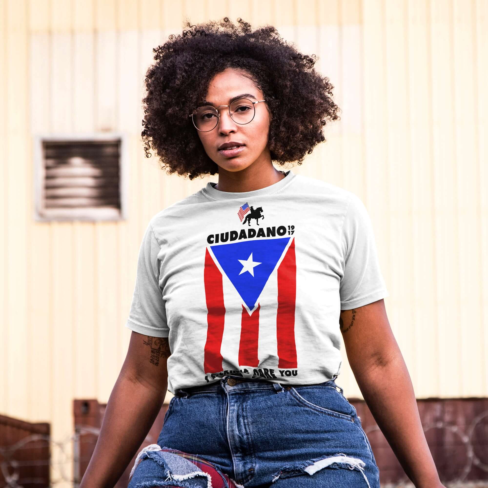 Taino Ciudadano Unisex t-shirt product mockup