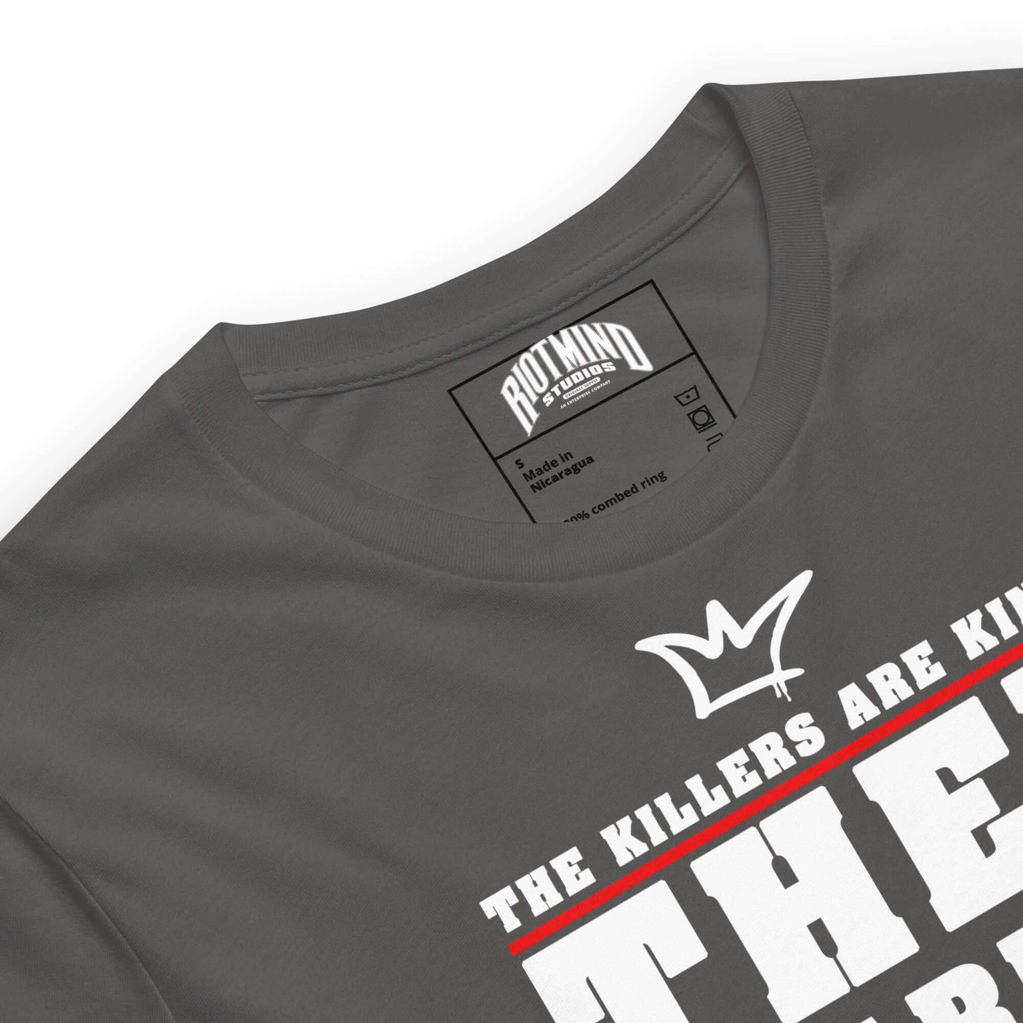 The Killers Are Kings Unisex t-shirt Product mockup