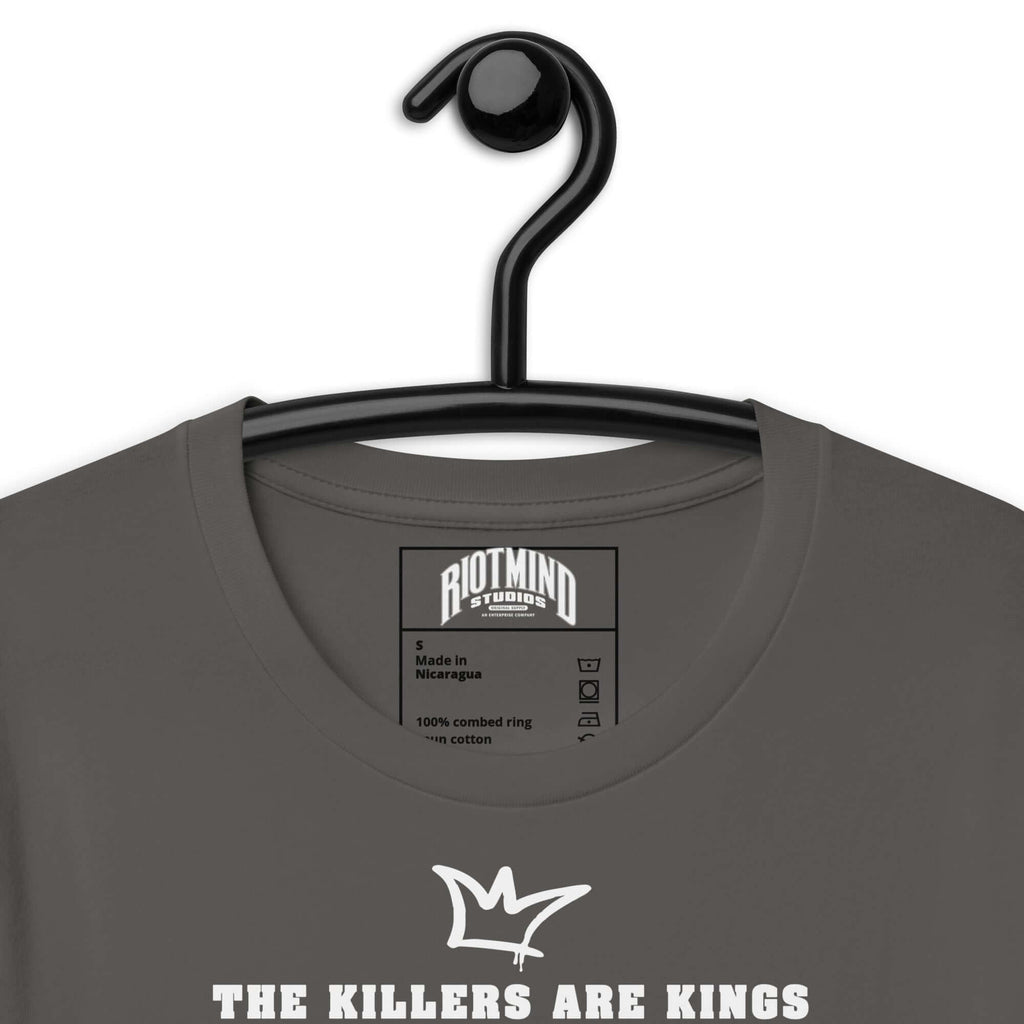 The Killers Are Kings Unisex t-shirt Product mockup