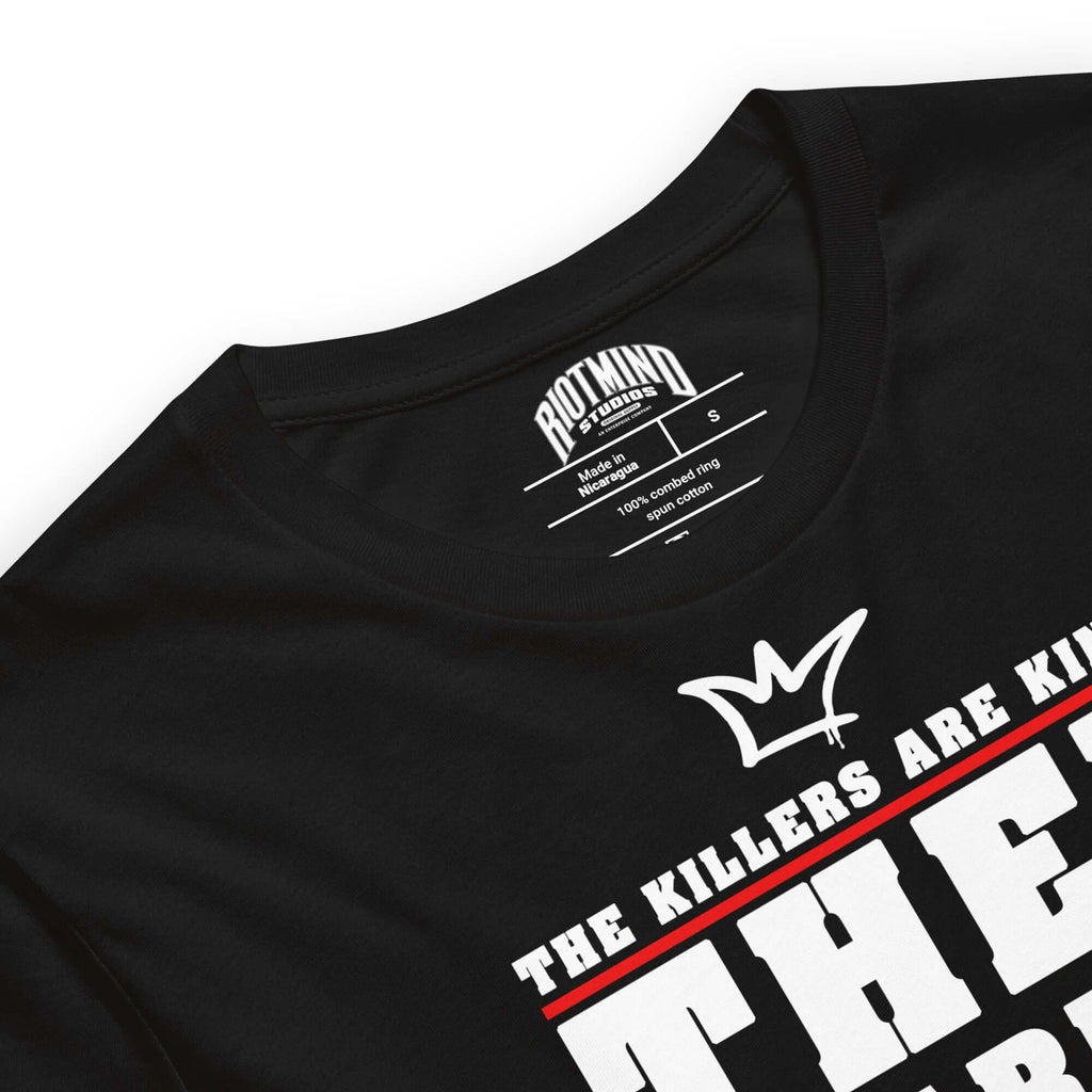 The Killers Are Kings Unisex t-shirt Product mockup