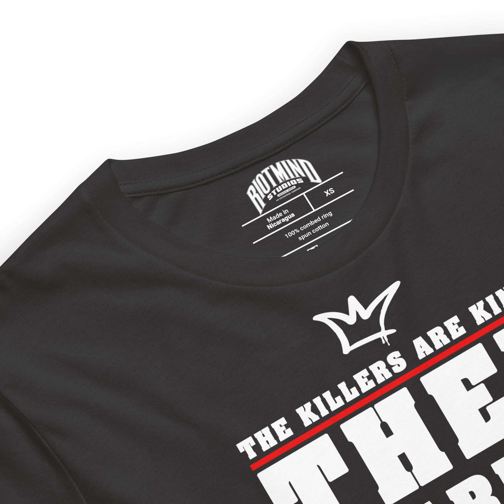 The Killers Are Kings Unisex t-shirt Product mockup