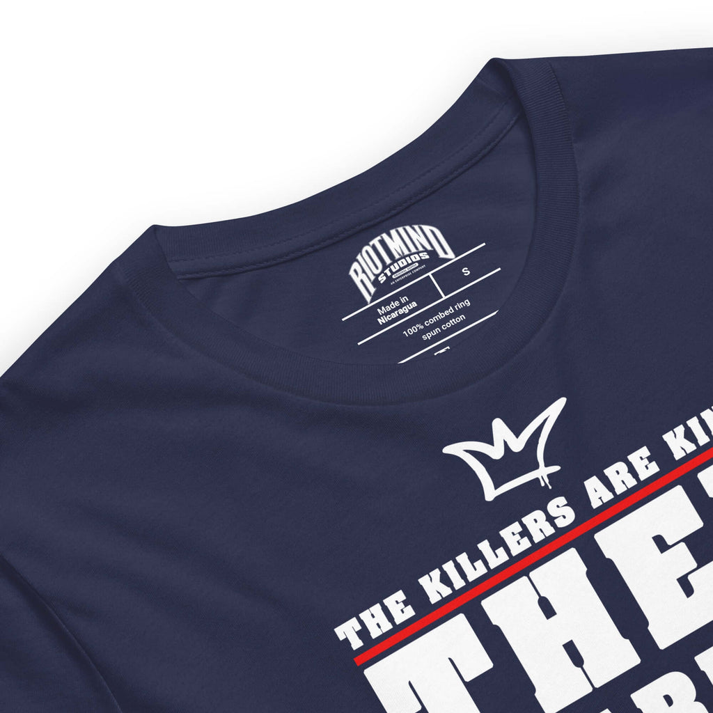 The Killers Are Kings Unisex t-shirt Product mockup