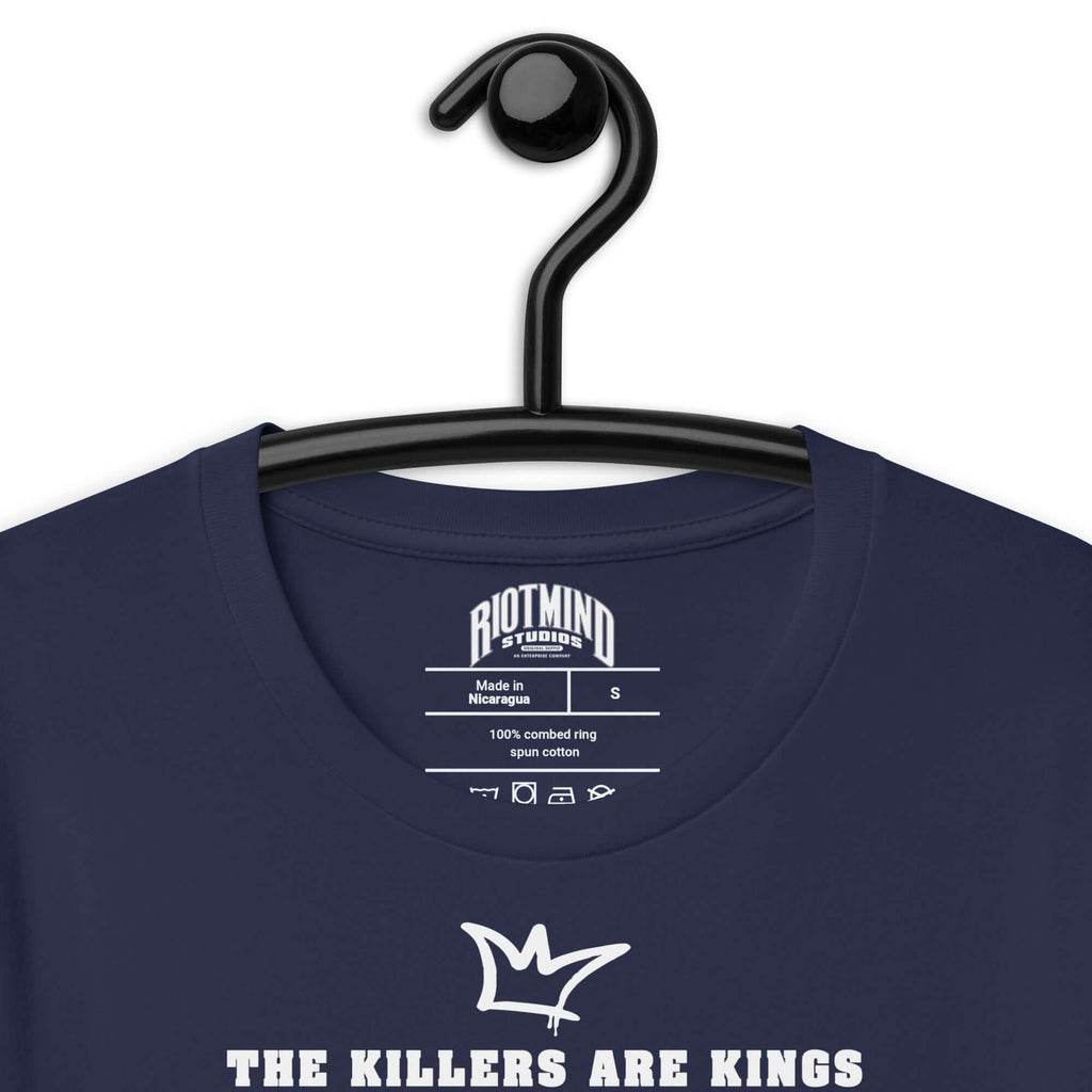 The Killers Are Kings Unisex t-shirt Product mockup