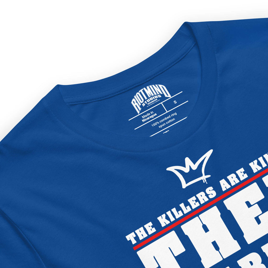 The Killers Are Kings Unisex t-shirt Product mockup