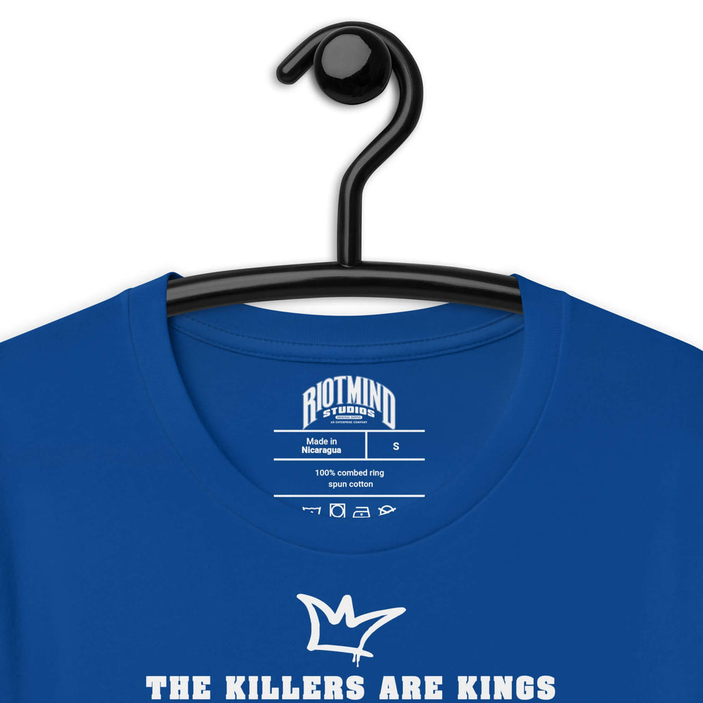 The Killers Are Kings Unisex t-shirt Product mockup