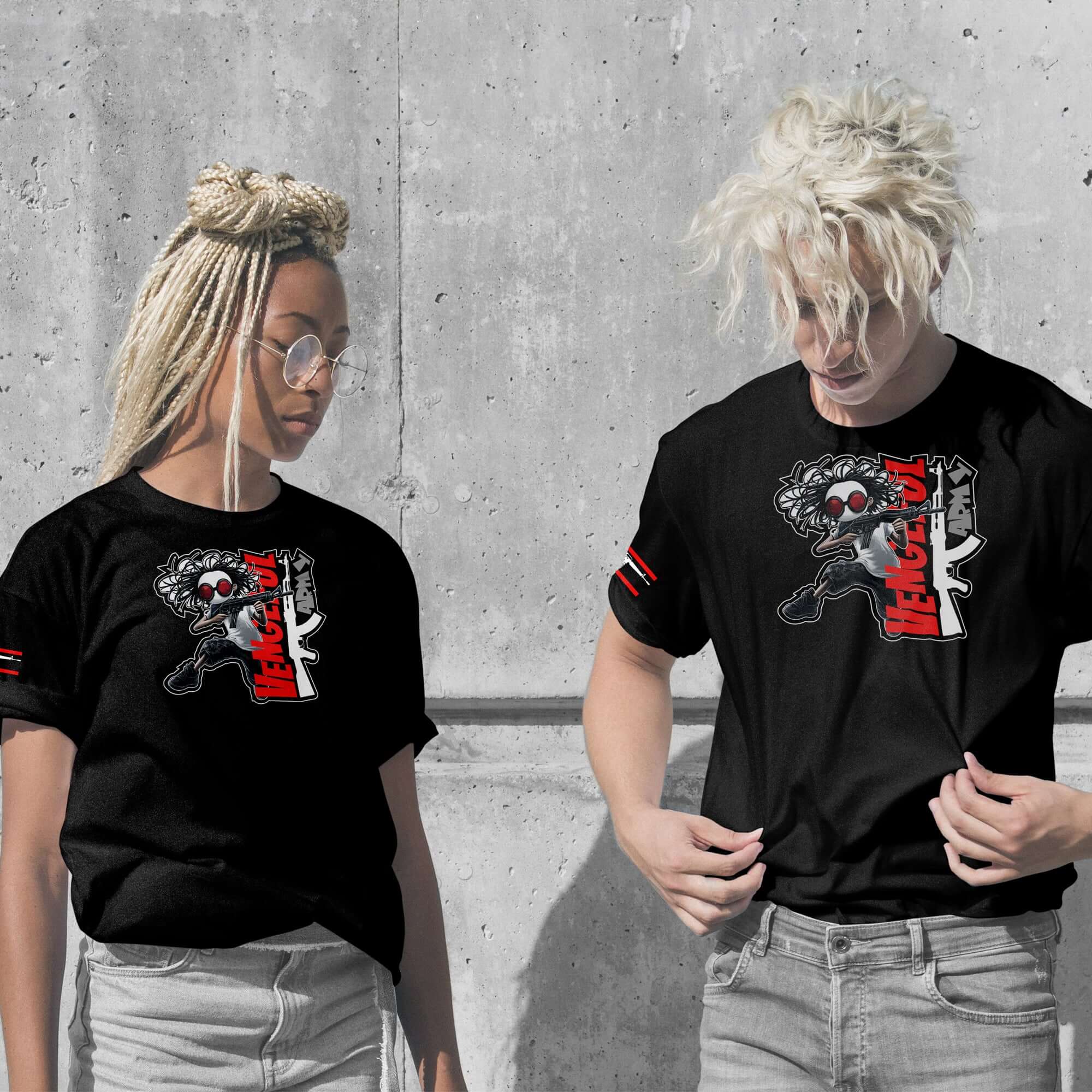The Vengeful Army Riot Man Unisex T-shirt