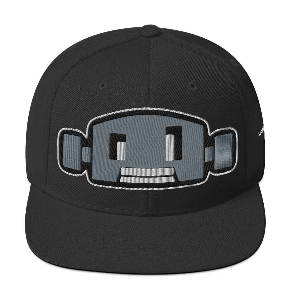 Angry BOT | Snapback Hat Product mockup