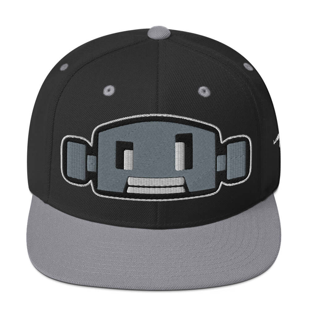 Angry BOT | Snapback Hat Product mockup