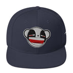 Psycho Panda Bear | Snapback Hat Product mockup