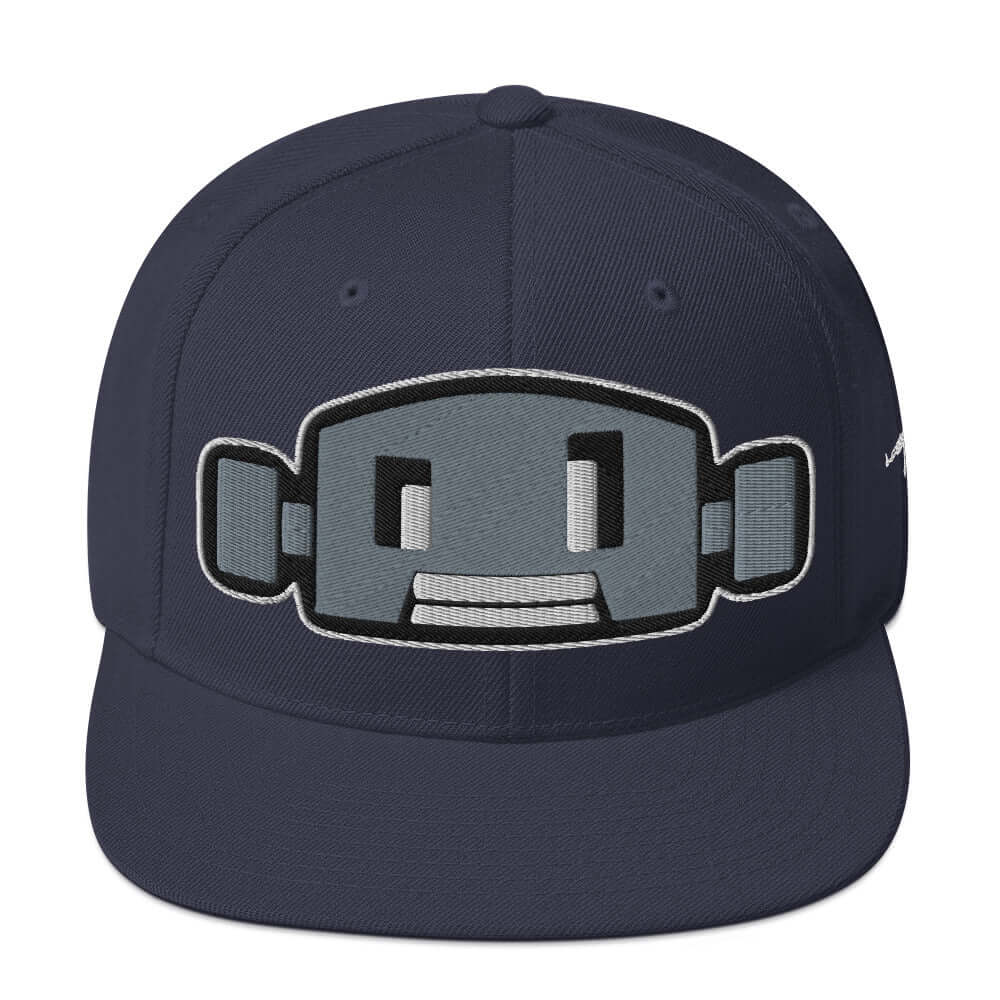 Angry BOT | Snapback Hat Product mockup
