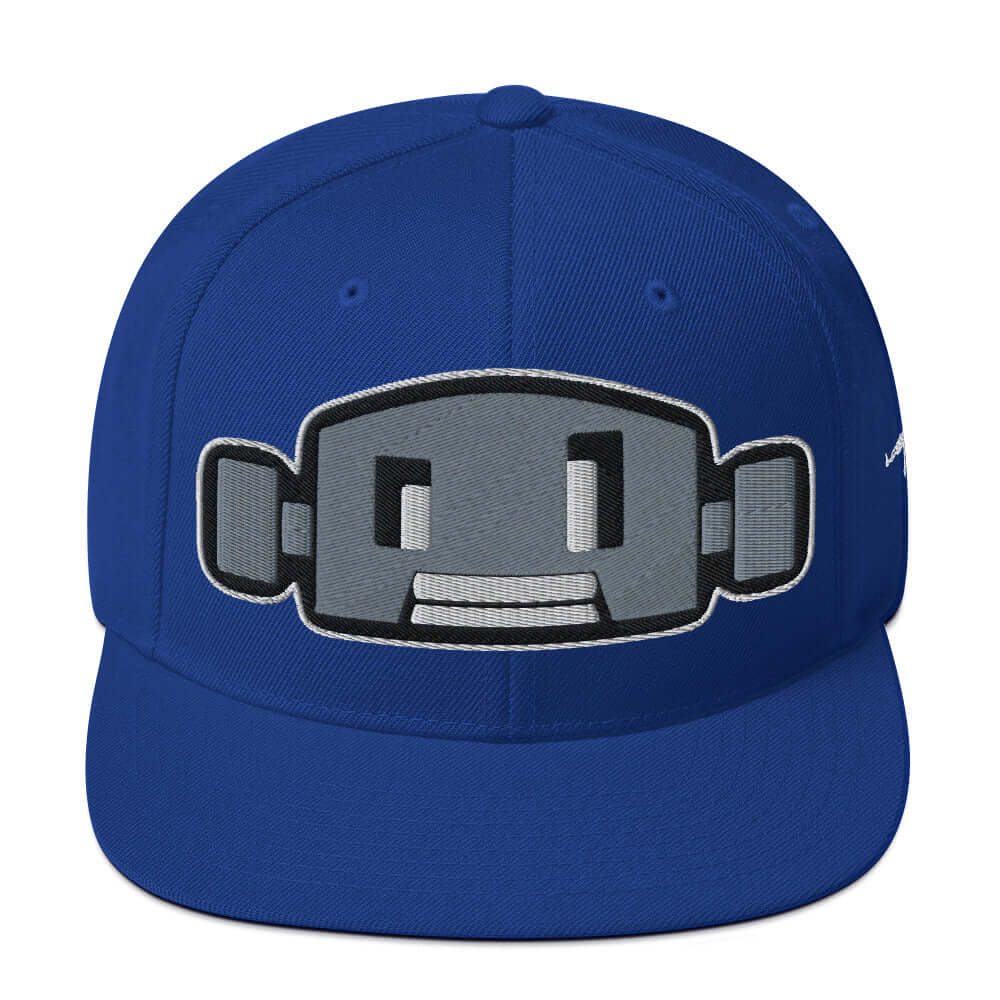 Angry BOT | Snapback Hat Product mockup