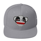 Psycho Panda Bear | Snapback Hat Product mockup