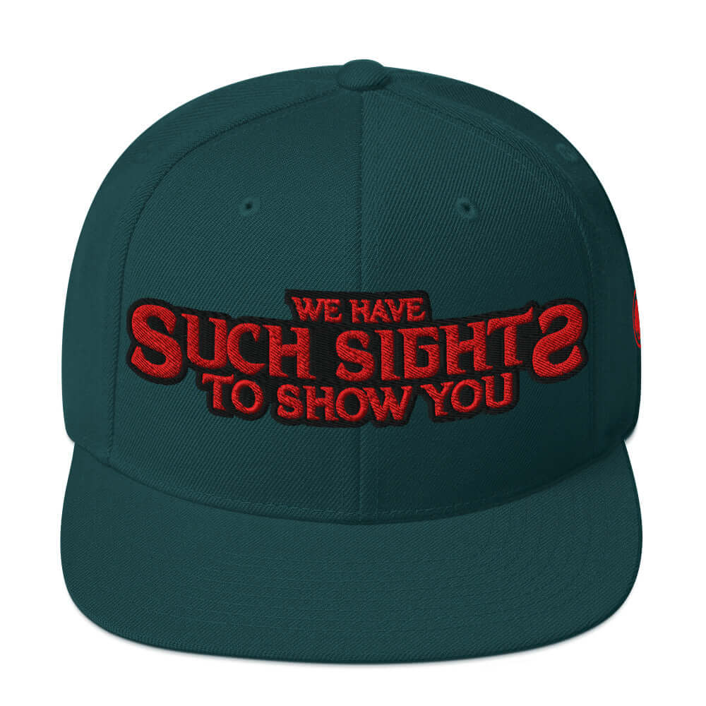 Pin Head Says Snapback Hat