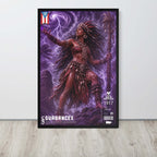 Taíno Gods | Guabancex — Framed Poster
