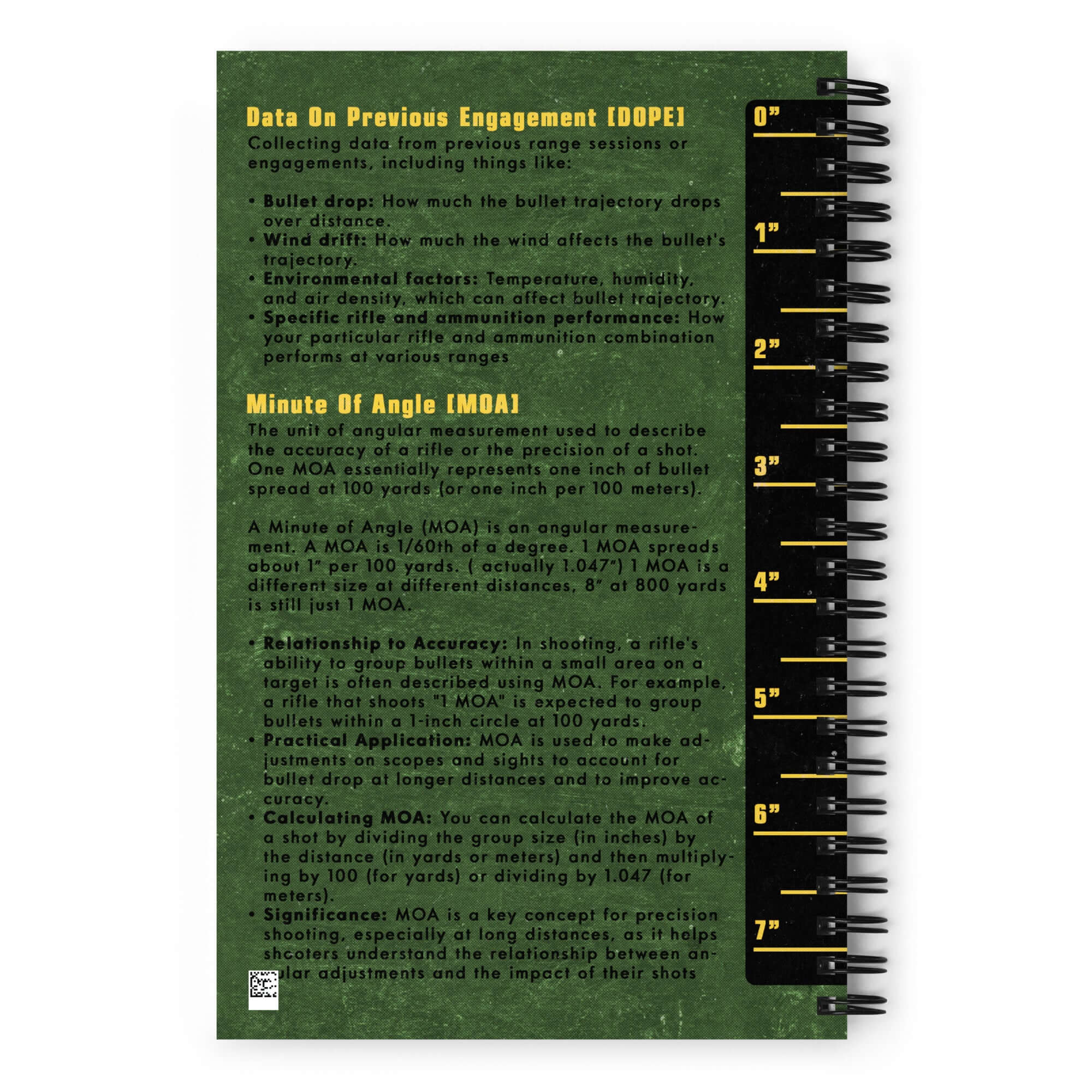 Range Notes | Spiral notebook