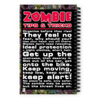 Zombie Notes Spiral Notebook Product mockup