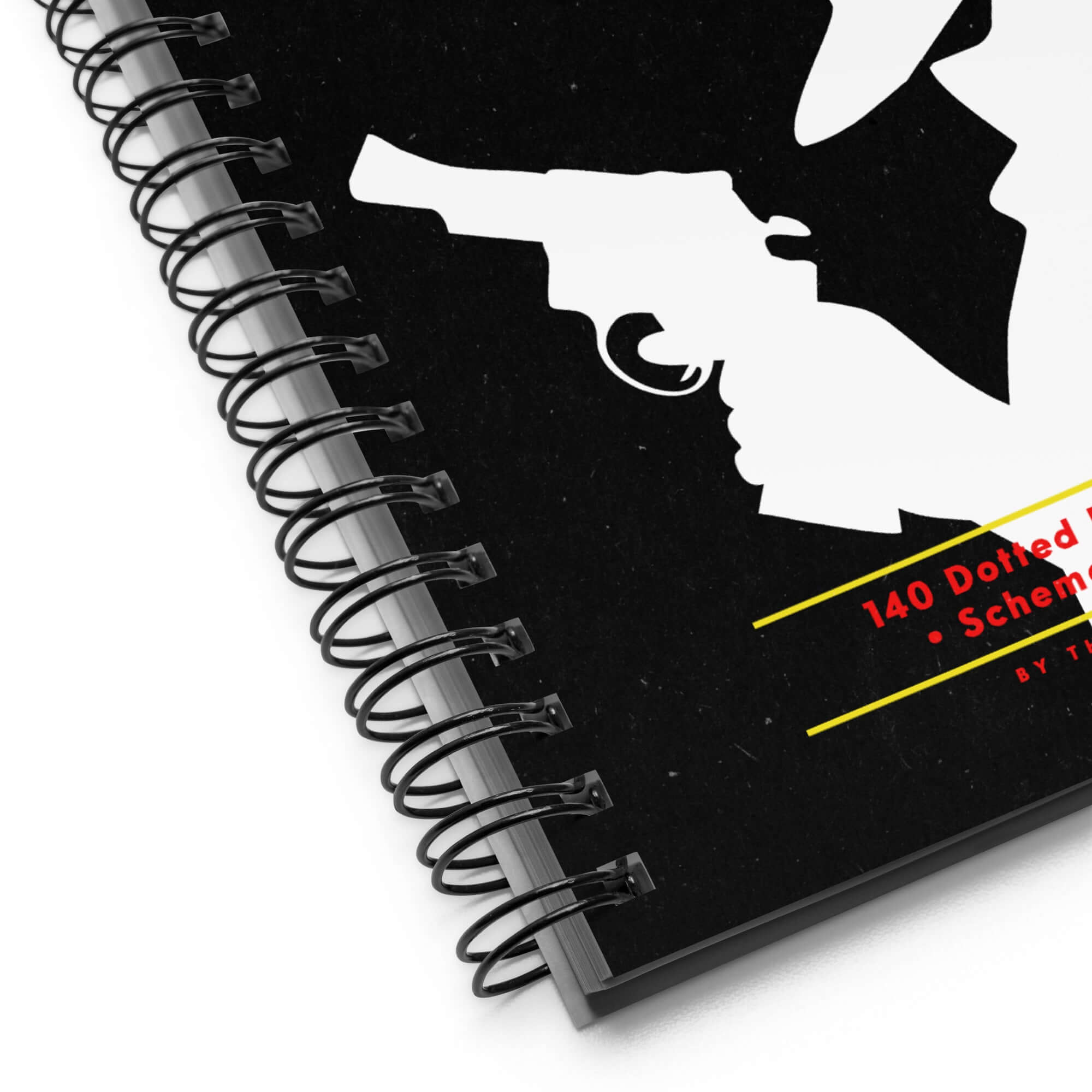 Crime Planner Spiral Notebook Product mockup