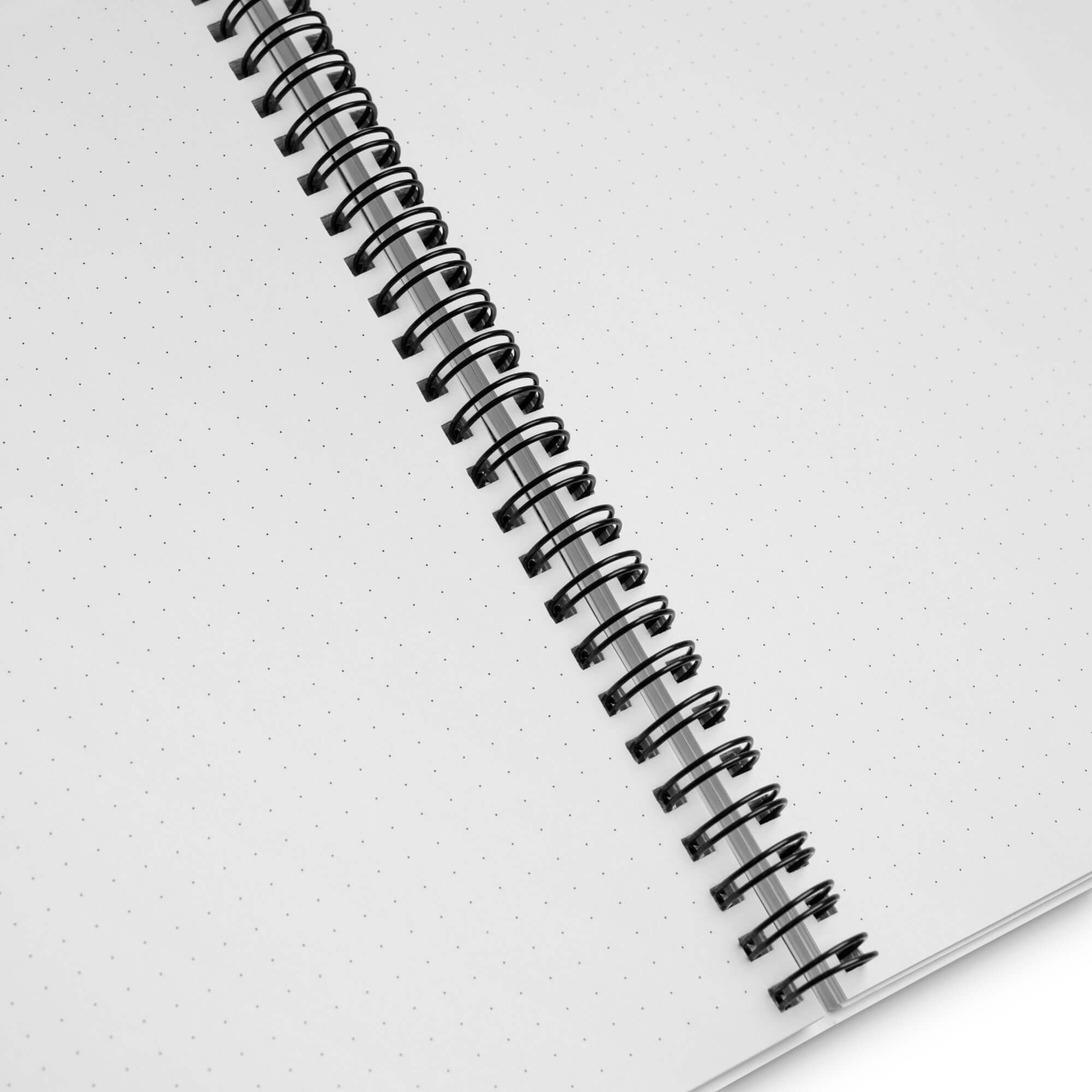 Crime Planner Spiral Notebook Product mockup